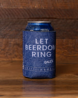 Denim Dale's Let Beerdom Ring Koozie