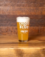 Hazy Blues Choose the Blues Pint Glass