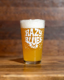 Hazy Blues Choose the Blues Pint Glass