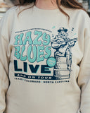 Hazy Blues Crewneck